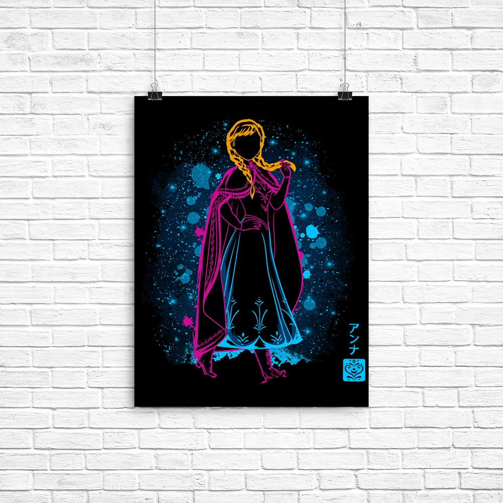 The Arendelle Princess Poster - Adult & Kids T-Shirts, Sweatshirts & Hoodies apparel design preview 1
