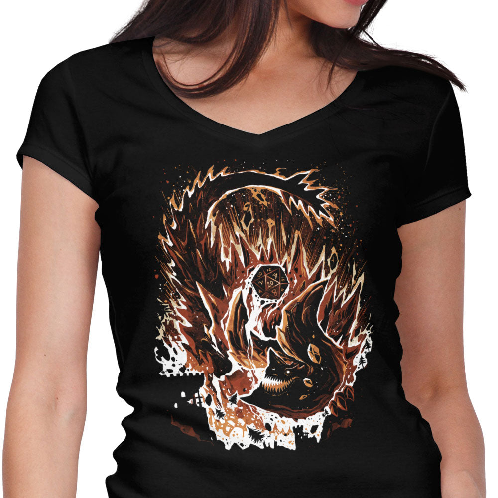 The Armageddon Engine Women's V-Neck - Adult & Kids T-Shirts, Sweatshirts & Hoodies apparel design preview 1