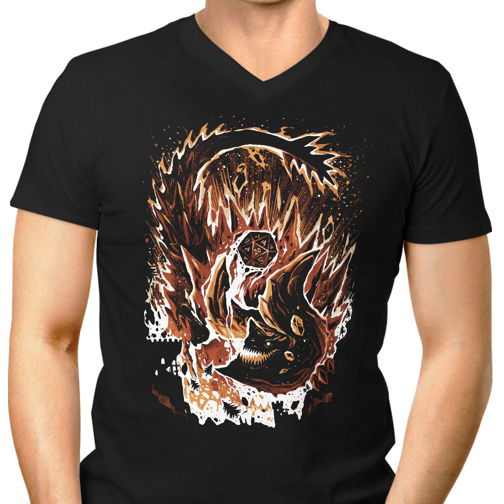 The Armageddon Engine Men's V-Neck - Adult & Kids T-Shirts, Sweatshirts & Hoodies apparel design preview 1