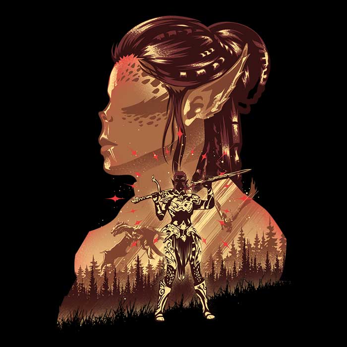 The Astral Blade Men's V-Neck - Adult & Kids T-Shirts, Sweatshirts & Hoodies apparel design preview 2