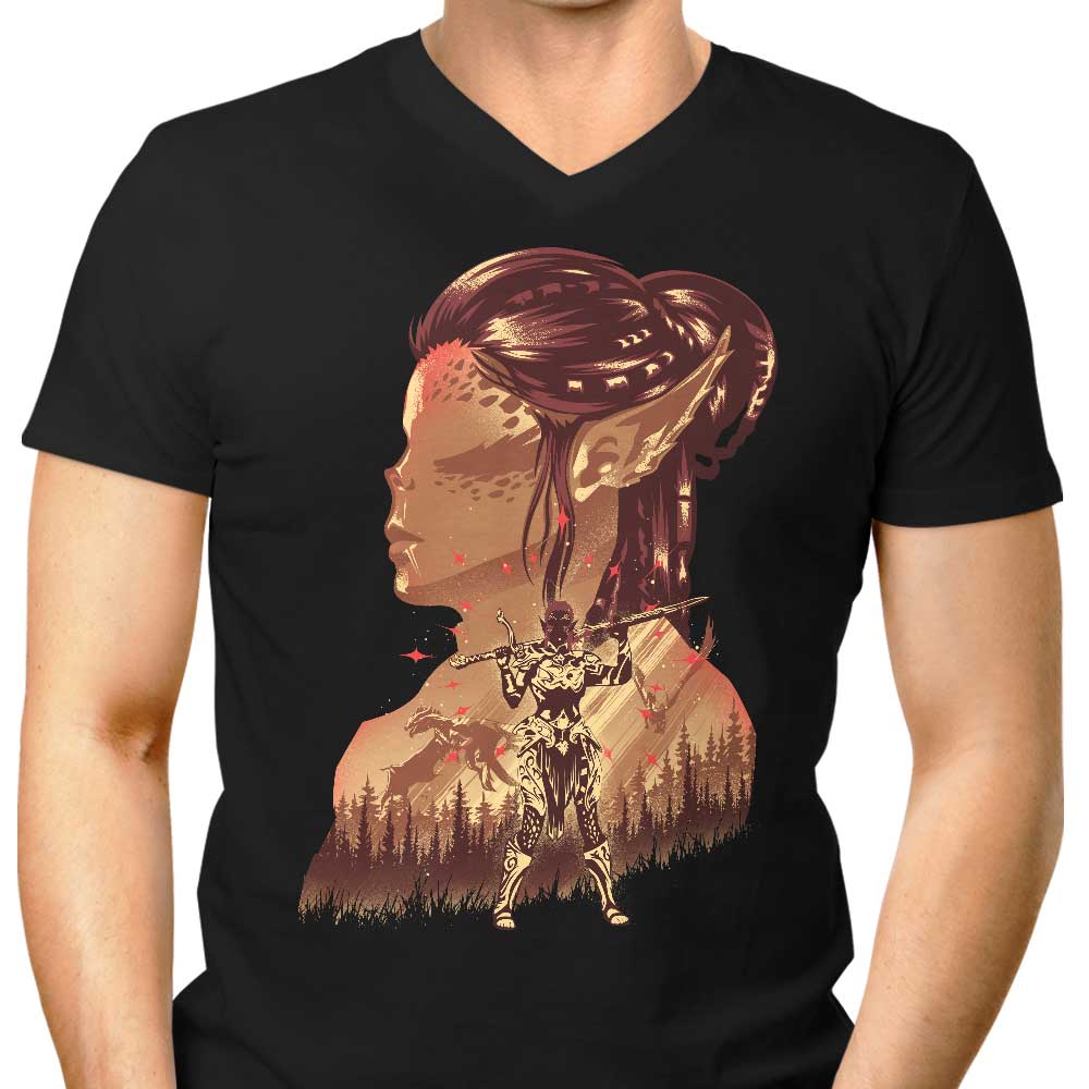 The Astral Blade Men's V-Neck - Adult & Kids T-Shirts, Sweatshirts & Hoodies apparel design preview 1