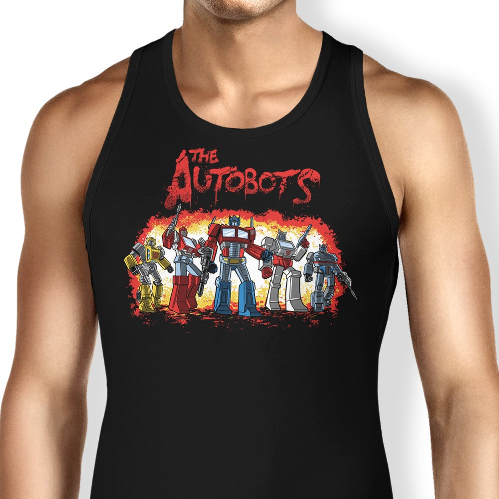 The Autobots Tank Top - Adult & Kids T-Shirts, Sweatshirts & Hoodies apparel design preview 1