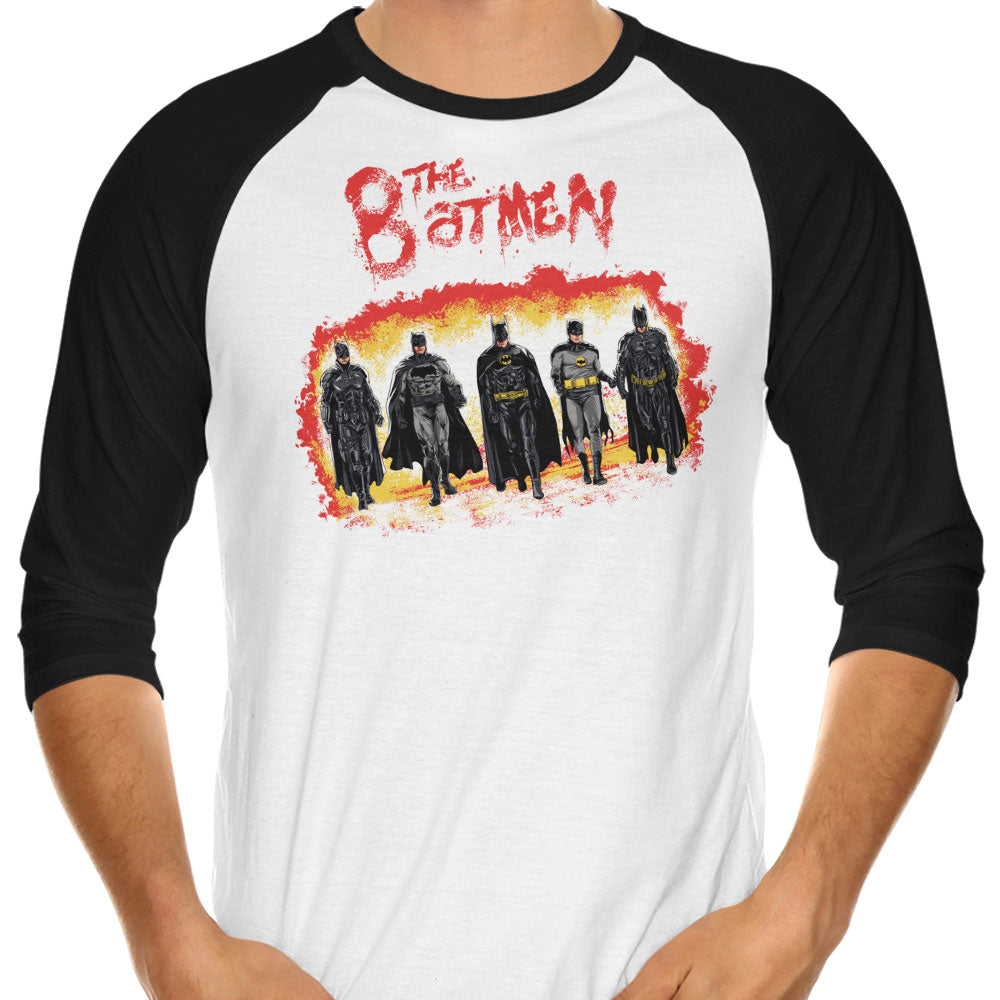 The Batmen 3/4 Sleeve Raglan - Adult & Kids T-Shirts, Sweatshirts & Hoodies apparel design preview 1