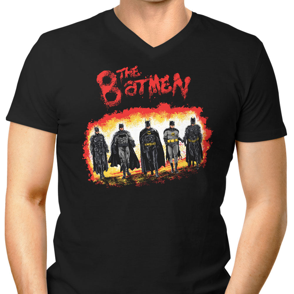 The Batmen Men's V-Neck - Adult & Kids T-Shirts, Sweatshirts & Hoodies apparel design preview 1