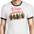 The Batmen Ringer - Adult & Kids T-Shirts, Sweatshirts & Hoodies apparel design preview 1