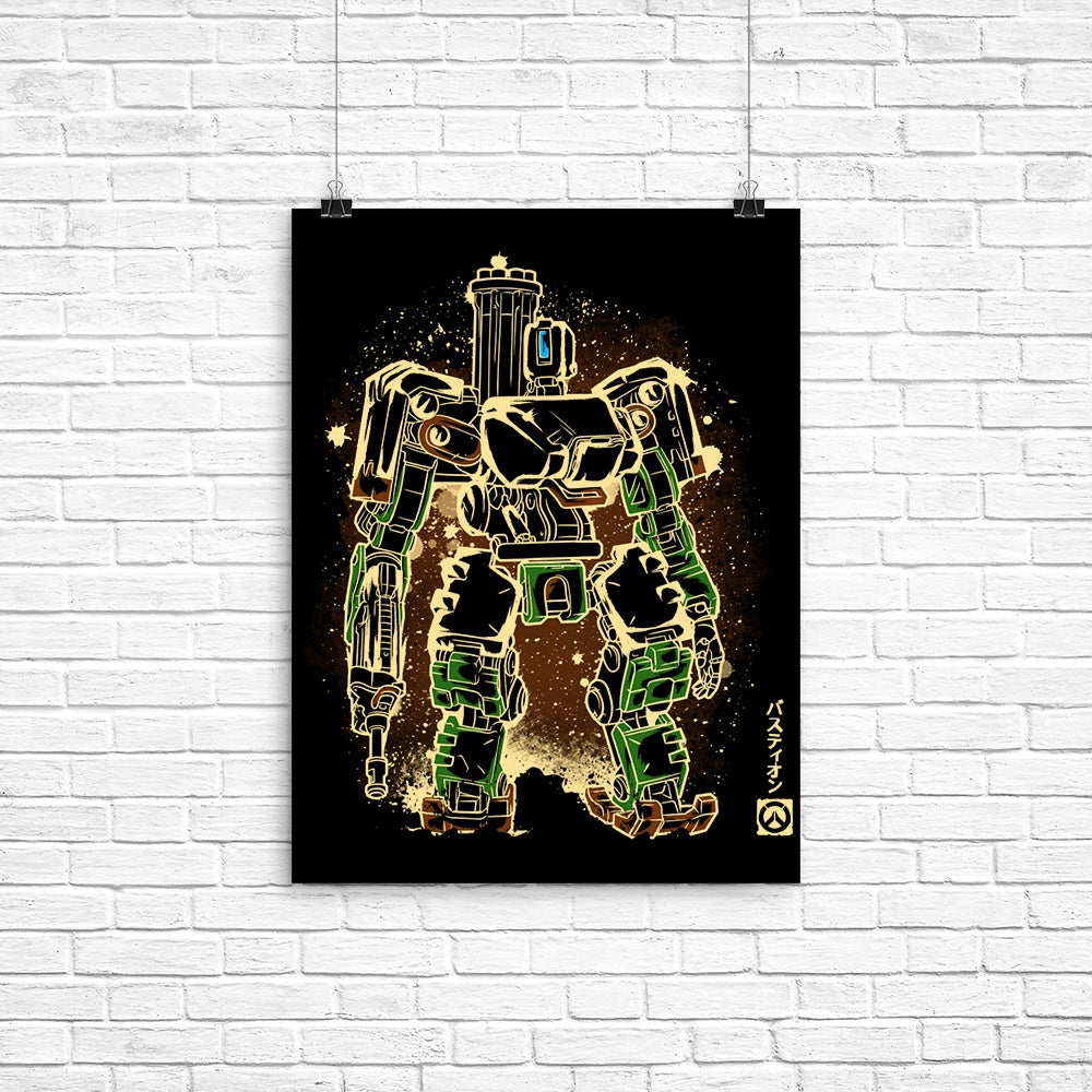 The Battle Automaton Poster - Adult & Kids T-Shirts, Sweatshirts & Hoodies apparel design preview 1