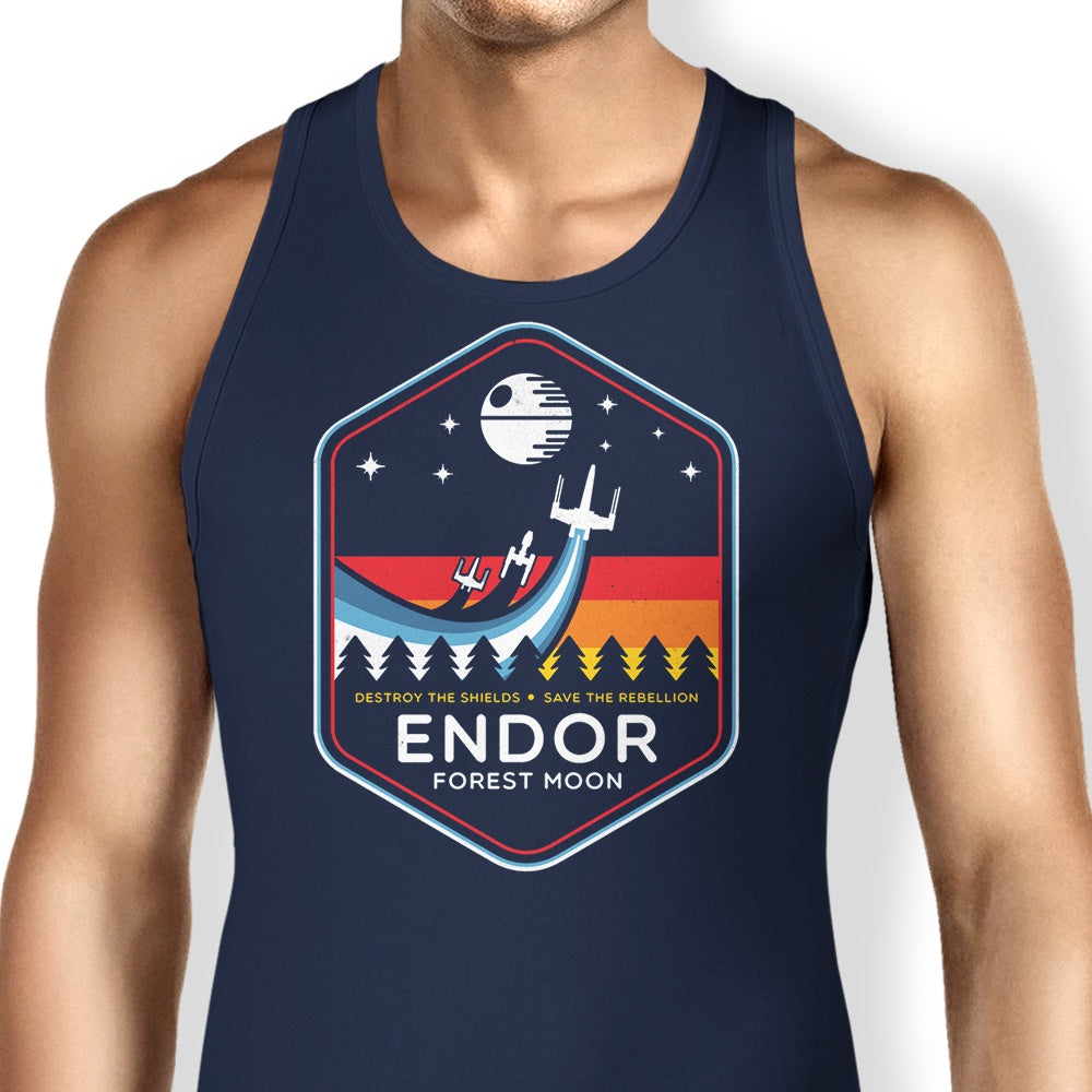 The Battle of Endor Tank Top - Adult & Kids T-Shirts, Sweatshirts & Hoodies apparel design preview 1