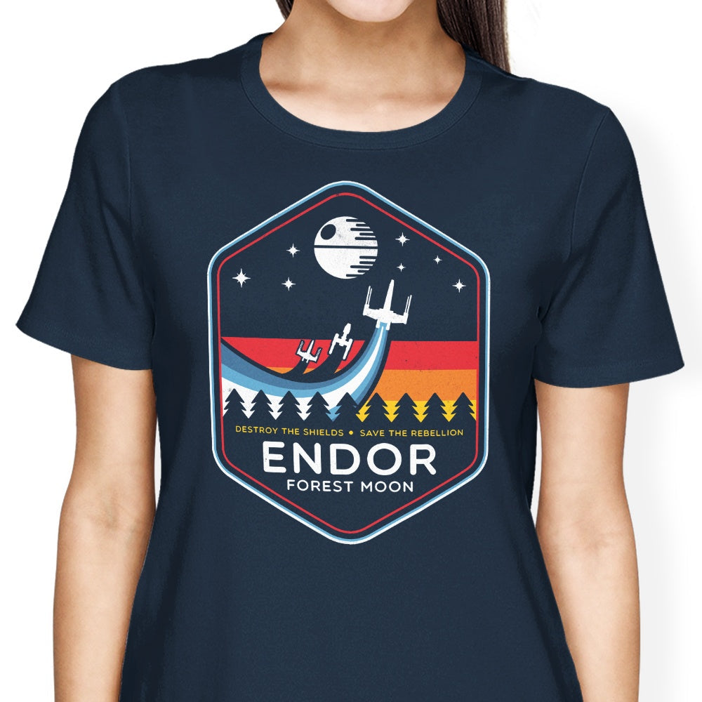 The Battle of Endor Women's Apparel - Adult & Kids T-Shirts, Sweatshirts & Hoodies apparel design preview 2
