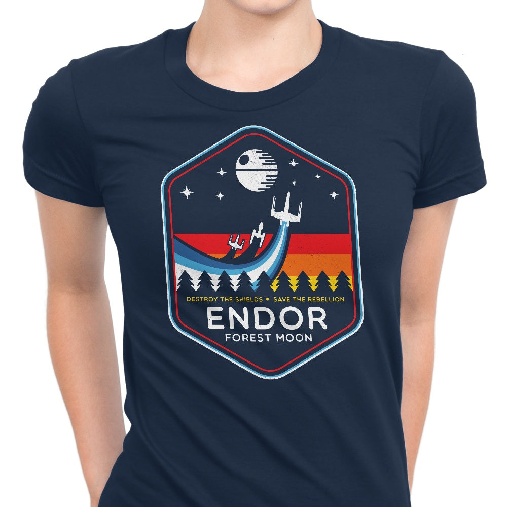 The Battle of Endor Women's Apparel - Adult & Kids T-Shirts, Sweatshirts & Hoodies apparel design preview 1
