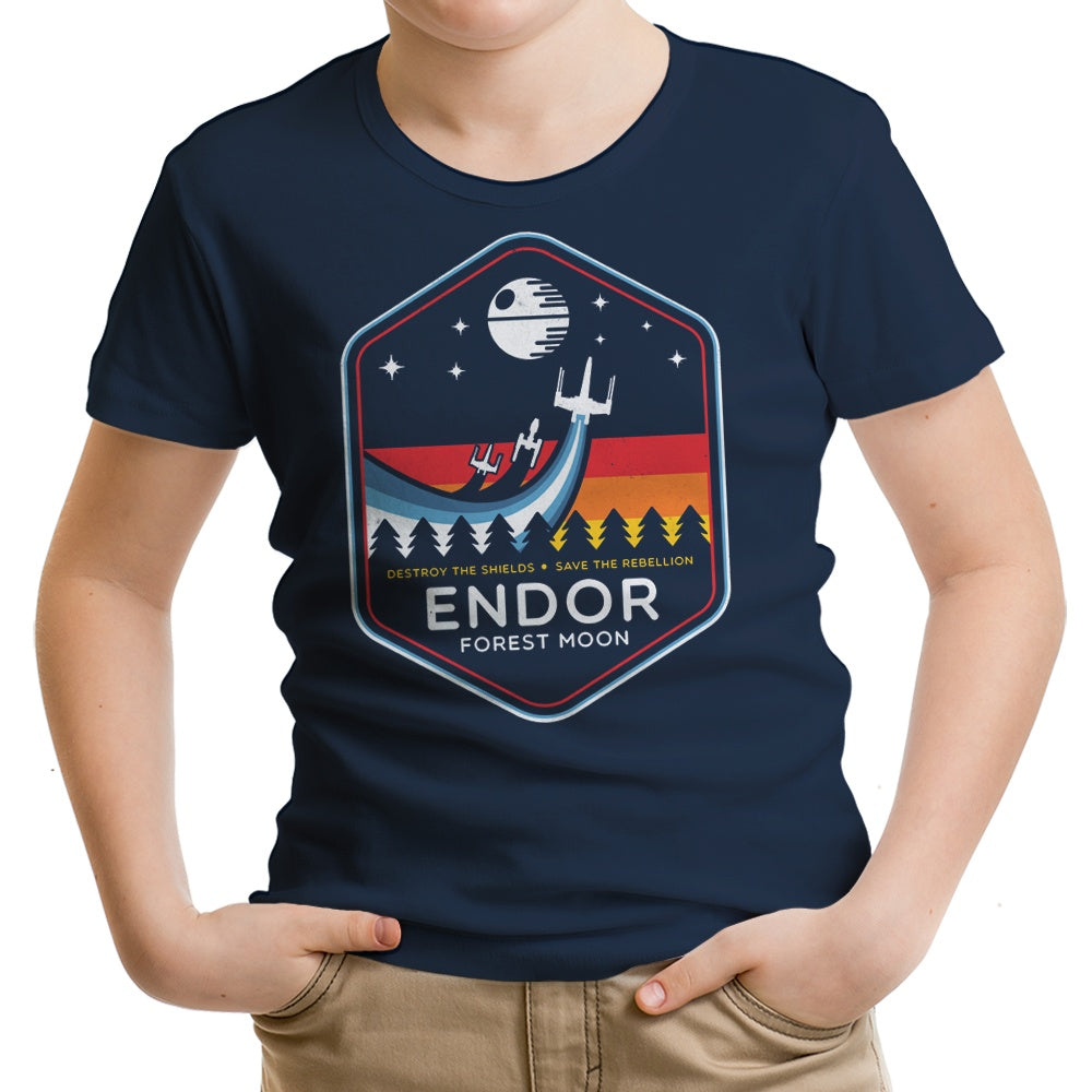 The Battle of Endor Youth Apparel - Adult & Kids T-Shirts, Sweatshirts & Hoodies apparel design preview 1