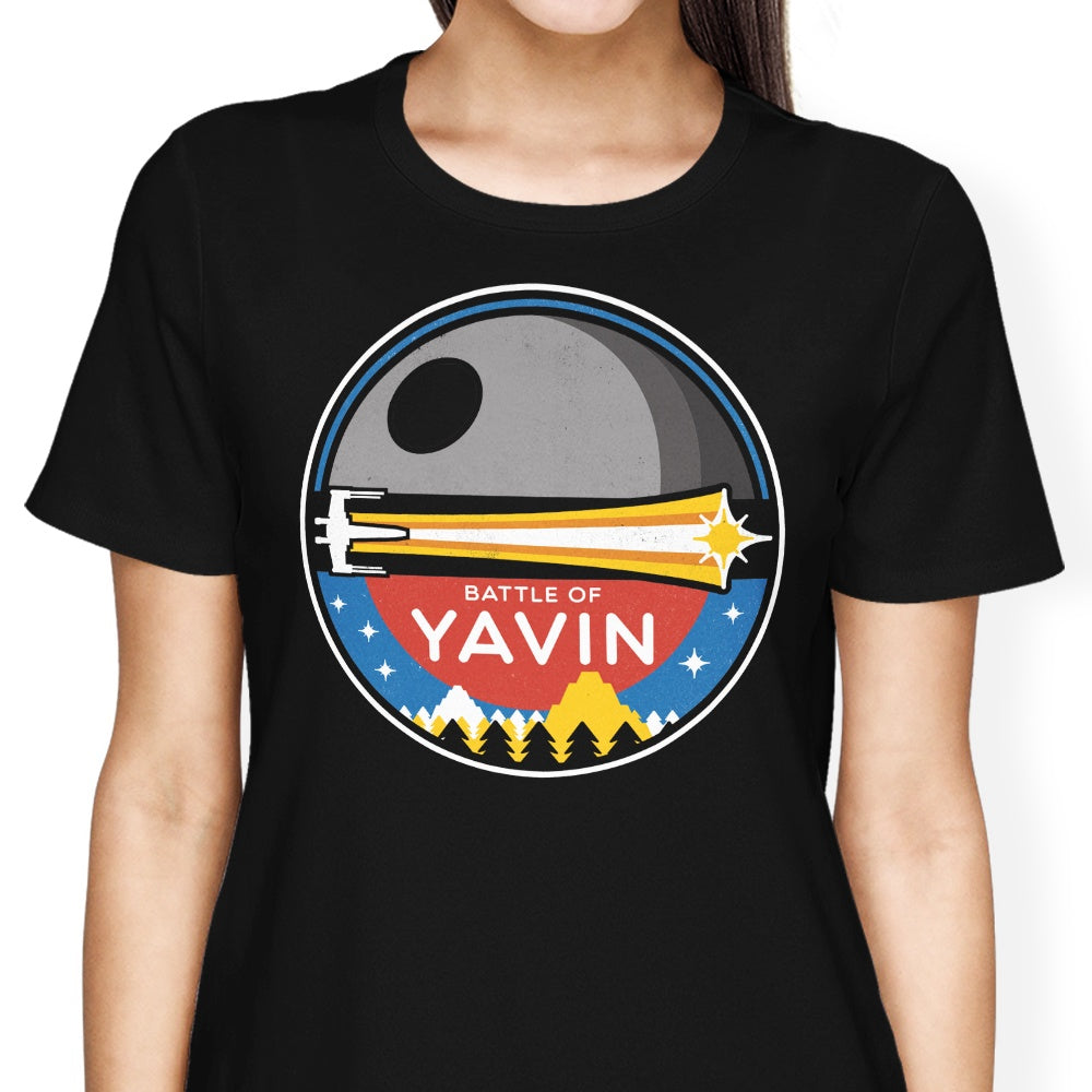 The Battle of Yavin Women's Apparel - Adult & Kids T-Shirts, Sweatshirts & Hoodies apparel design preview 2