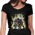 The Beast of Crashing Thunder Women's V-Neck - Adult & Kids T-Shirts, Sweatshirts & Hoodies apparel design preview 1