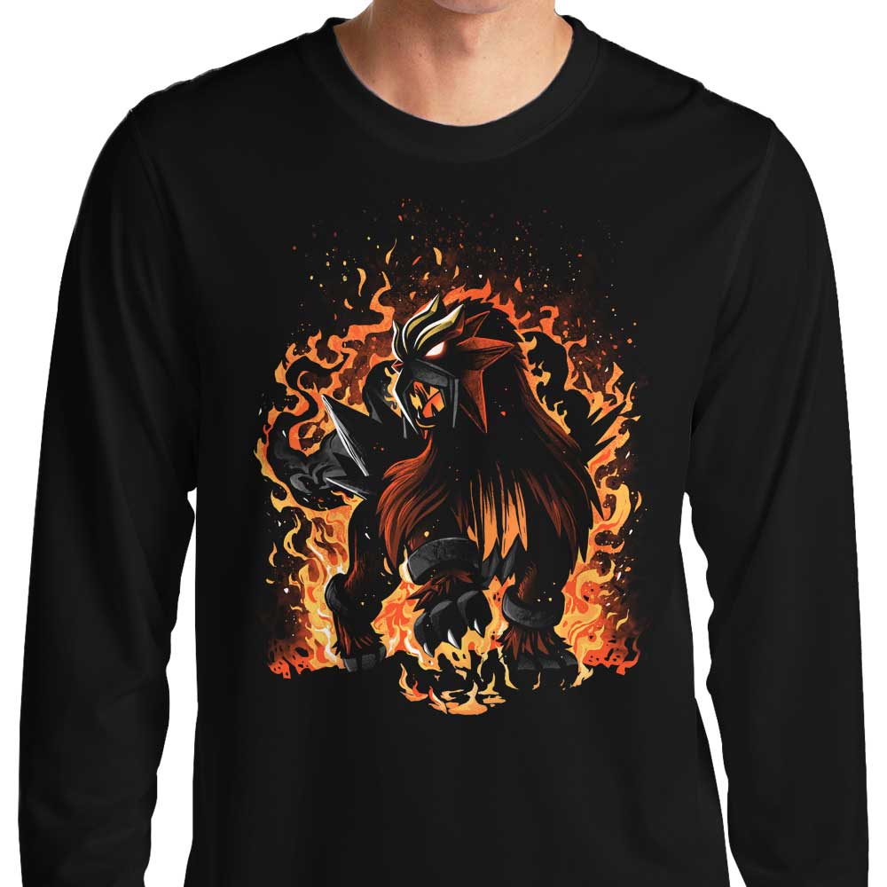 The Beast of Roaring Flames - Adult & Kids T-Shirts, Sweatshirts & Hoodies apparel design preview 1
