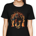 The Beast of Roaring Flames Women's Apparel - Adult & Kids T-Shirts, Sweatshirts & Hoodies apparel design preview 1