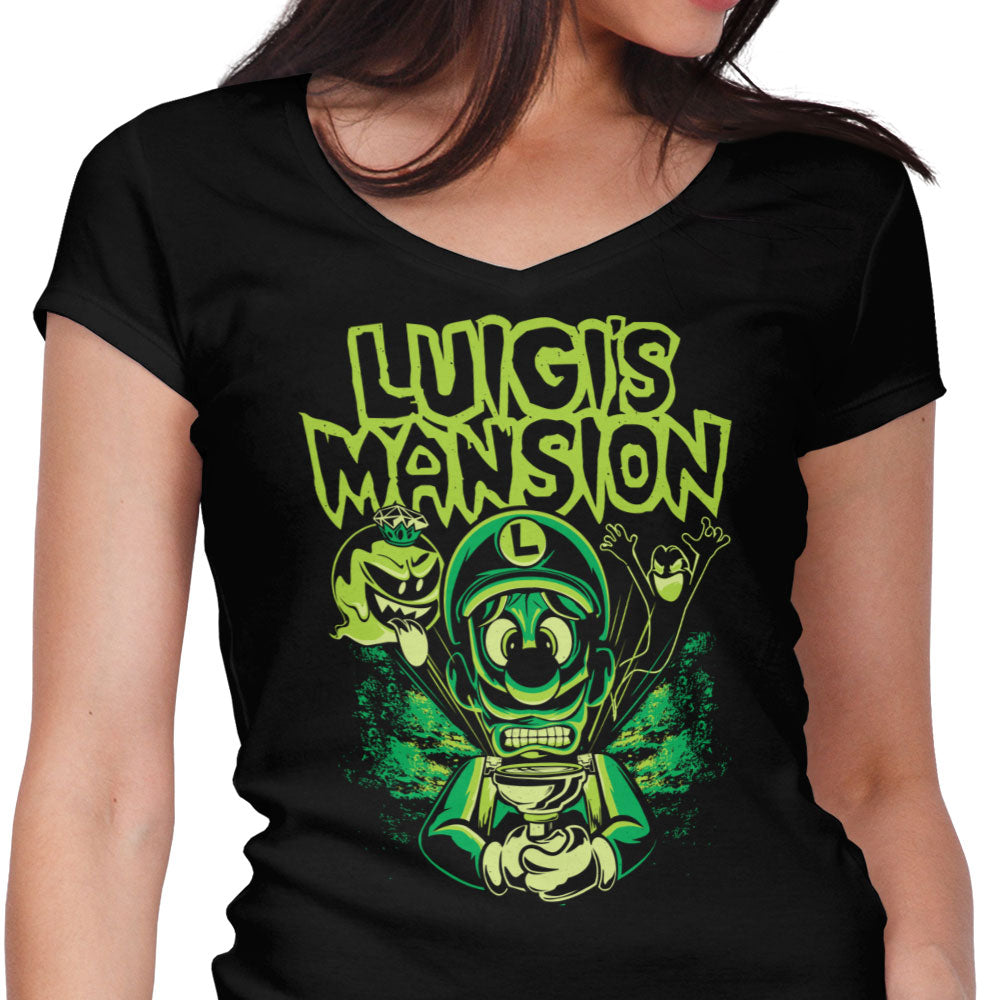 The Beautiful Ghosts Women's V-Neck - Adult & Kids T-Shirts, Sweatshirts & Hoodies apparel design preview 1