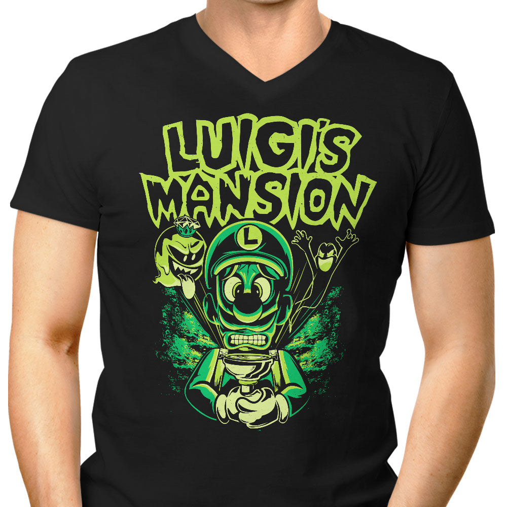 The Beautiful Ghosts Men's V-Neck - Adult & Kids T-Shirts, Sweatshirts & Hoodies apparel design preview 1