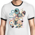 The Beginning of End Ringer - Adult & Kids T-Shirts, Sweatshirts & Hoodies apparel design preview 1