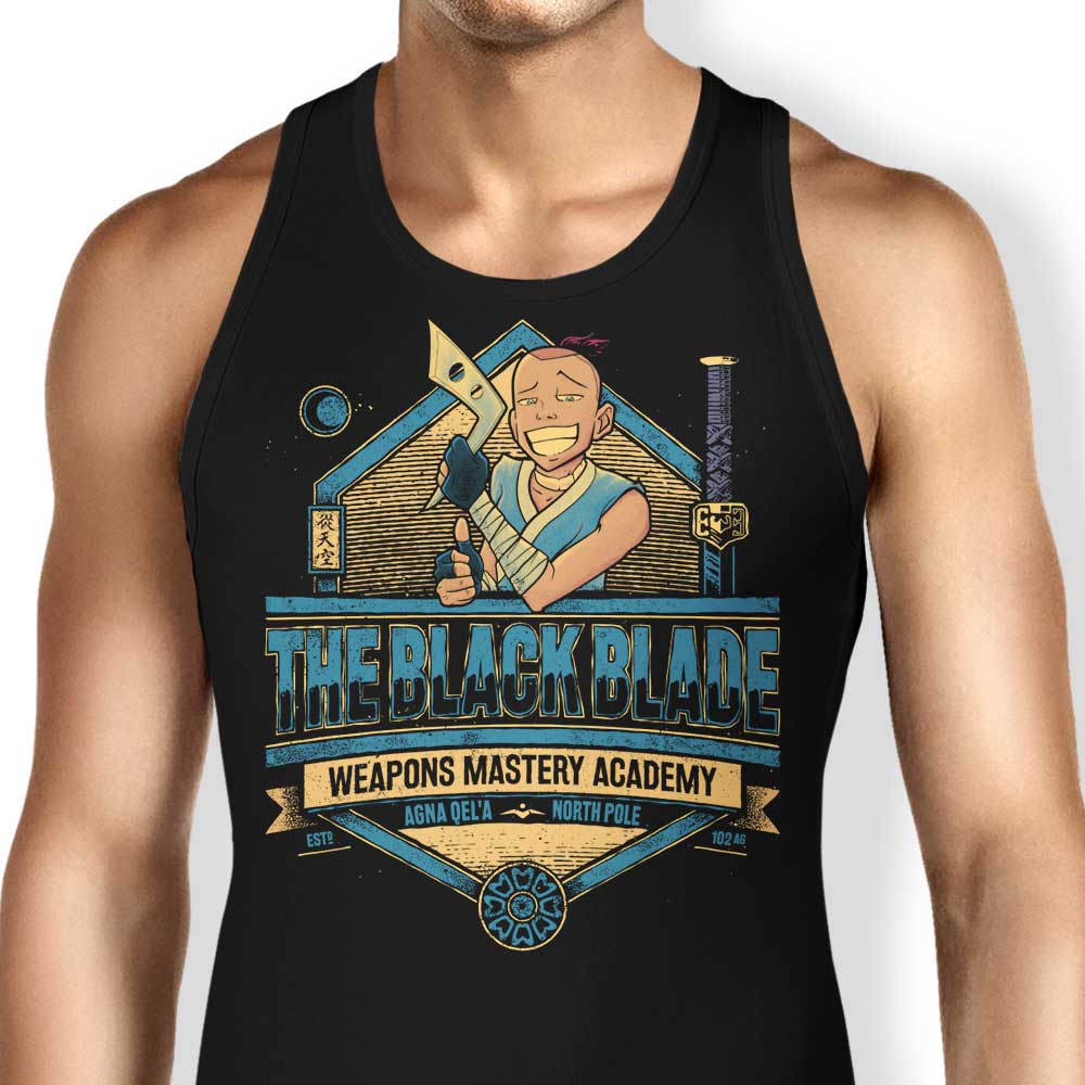 The Black Blade Tank Top - Adult & Kids T-Shirts, Sweatshirts & Hoodies apparel design preview 1