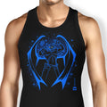 The Black Demon Tank Top - Adult & Kids T-Shirts, Sweatshirts & Hoodies apparel design preview 1