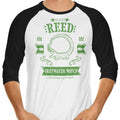 The Black Lizard 3/4 Sleeve Raglan - Adult & Kids T-Shirts, Sweatshirts & Hoodies apparel design preview 1