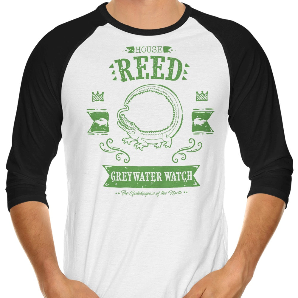 The Black Lizard 3/4 Sleeve Raglan - Adult & Kids T-Shirts, Sweatshirts & Hoodies apparel design preview 1