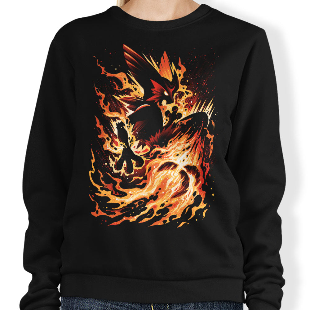 The Blaze Kick - Adult & Kids T-Shirts, Sweatshirts & Hoodies apparel design preview 1