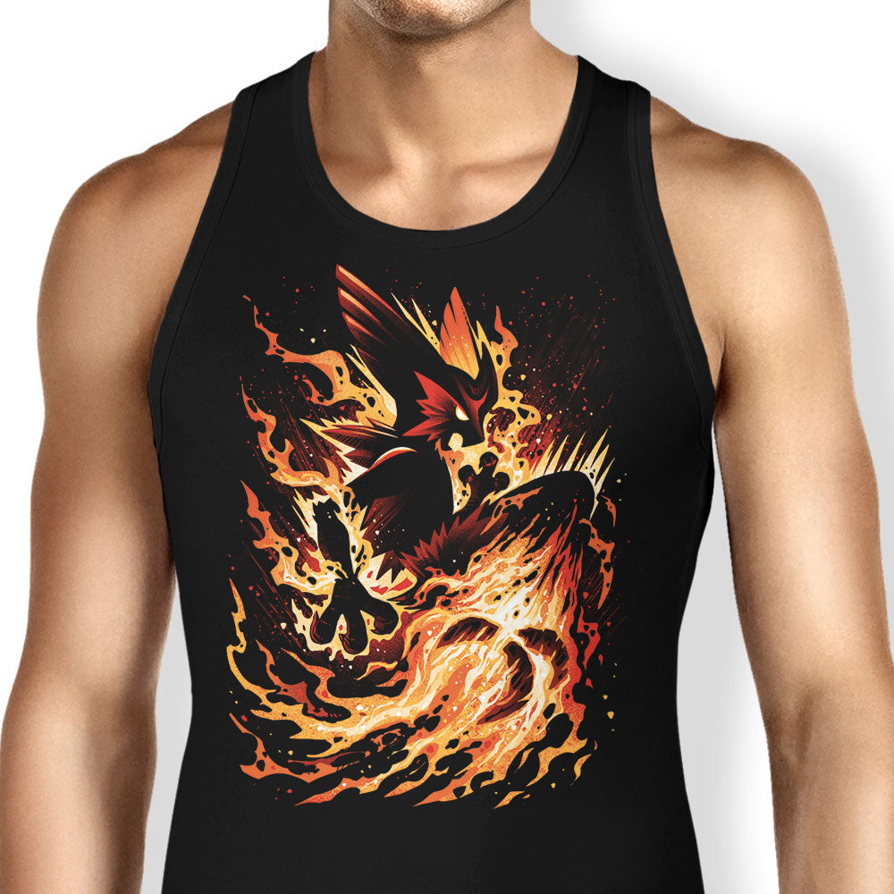 The Blaze Kick Tank Top - Adult & Kids T-Shirts, Sweatshirts & Hoodies apparel design preview 1