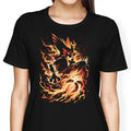 The Blaze Kick Women's Apparel - Adult & Kids T-Shirts, Sweatshirts & Hoodies apparel design preview 1