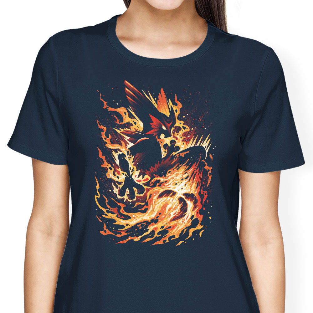 The Blaze Kick Women's Apparel - Adult & Kids T-Shirts, Sweatshirts & Hoodies apparel design preview 2