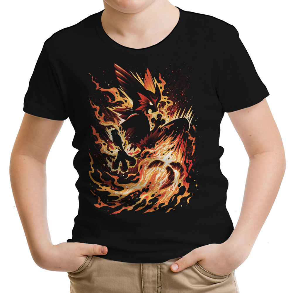 The Blaze Kick Youth Apparel - Adult & Kids T-Shirts, Sweatshirts & Hoodies apparel design preview 1