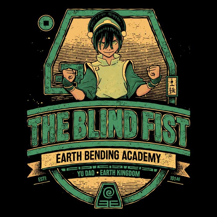 The Blind Fist Men's V-Neck - Adult & Kids T-Shirts, Sweatshirts & Hoodies apparel design preview 2