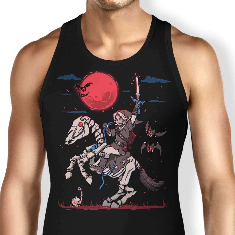 The Blood Moon Rises Tank Top - Adult & Kids T-Shirts, Sweatshirts & Hoodies apparel design preview 1