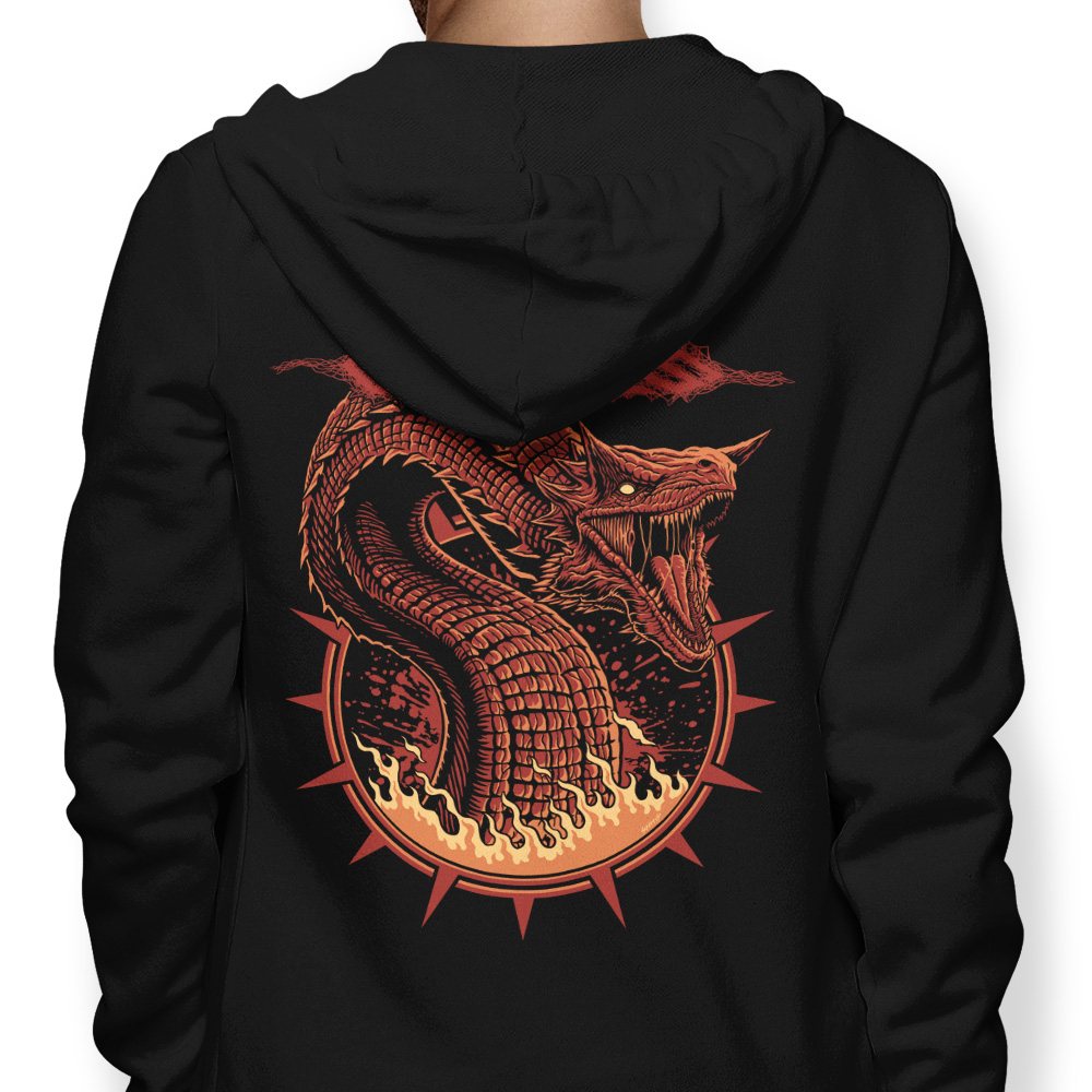 The Blood Wyrm - Adult & Kids T-Shirts, Sweatshirts & Hoodies apparel design preview 1