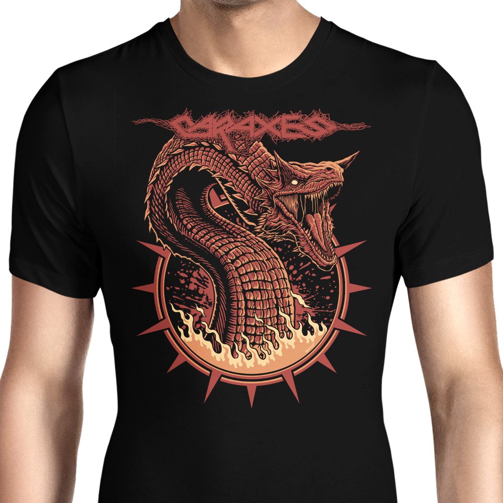 The Blood Wyrm Men's Apparel - Adult & Kids T-Shirts, Sweatshirts & Hoodies apparel design preview 1