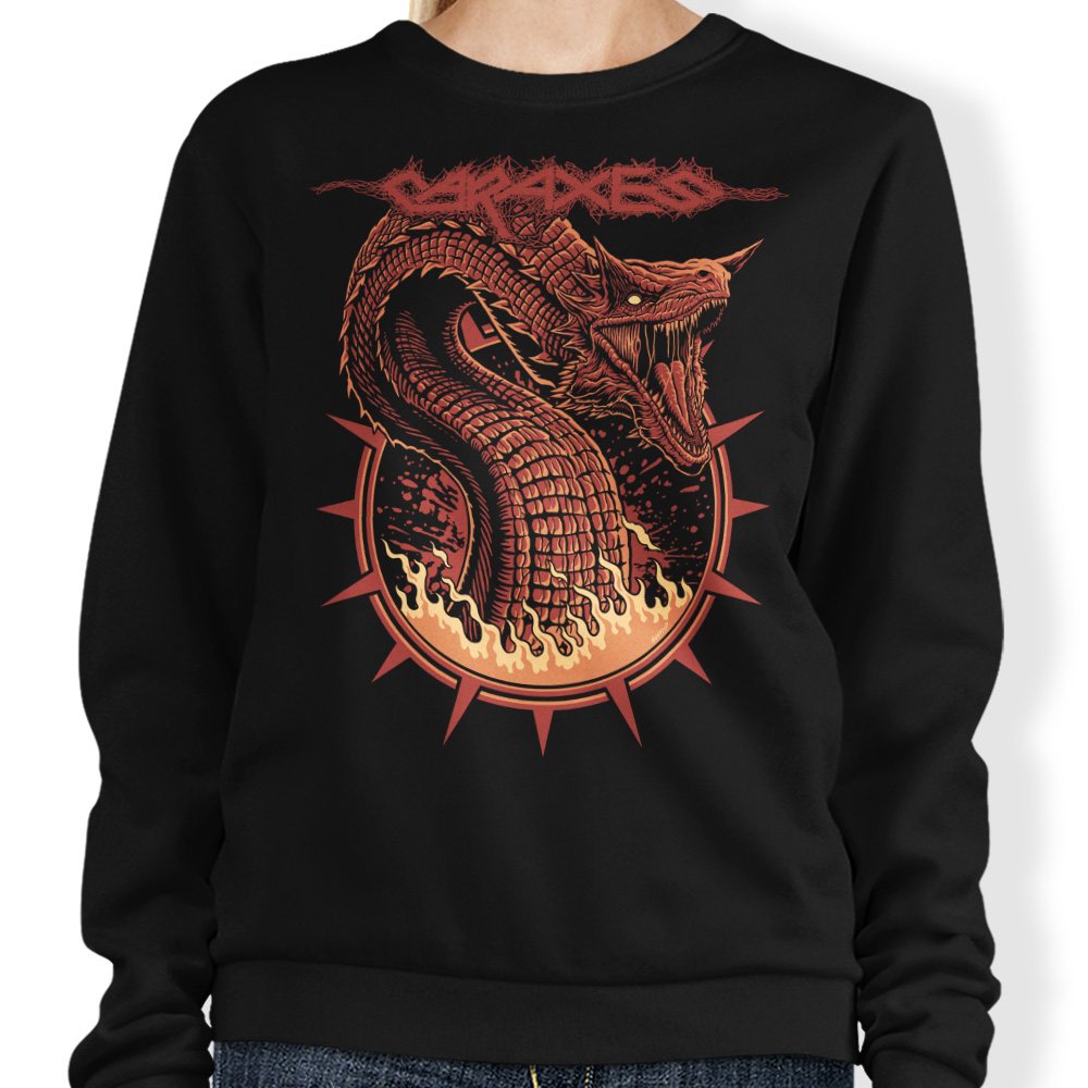 The Blood Wyrm - Adult & Kids T-Shirts, Sweatshirts & Hoodies apparel design preview 1