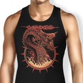 The Blood Wyrm Tank Top - Adult & Kids T-Shirts, Sweatshirts & Hoodies apparel design preview 1