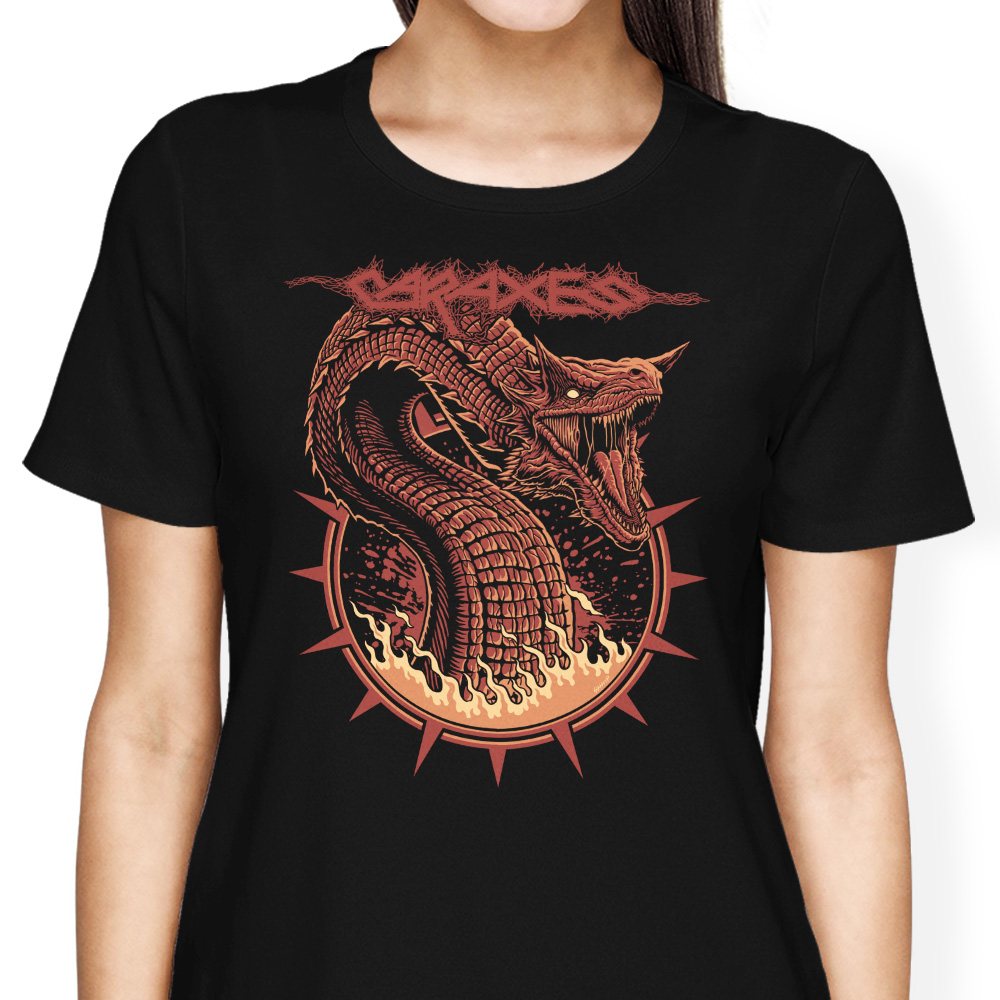 The Blood Wyrm Women's Apparel - Adult & Kids T-Shirts, Sweatshirts & Hoodies apparel design preview 1