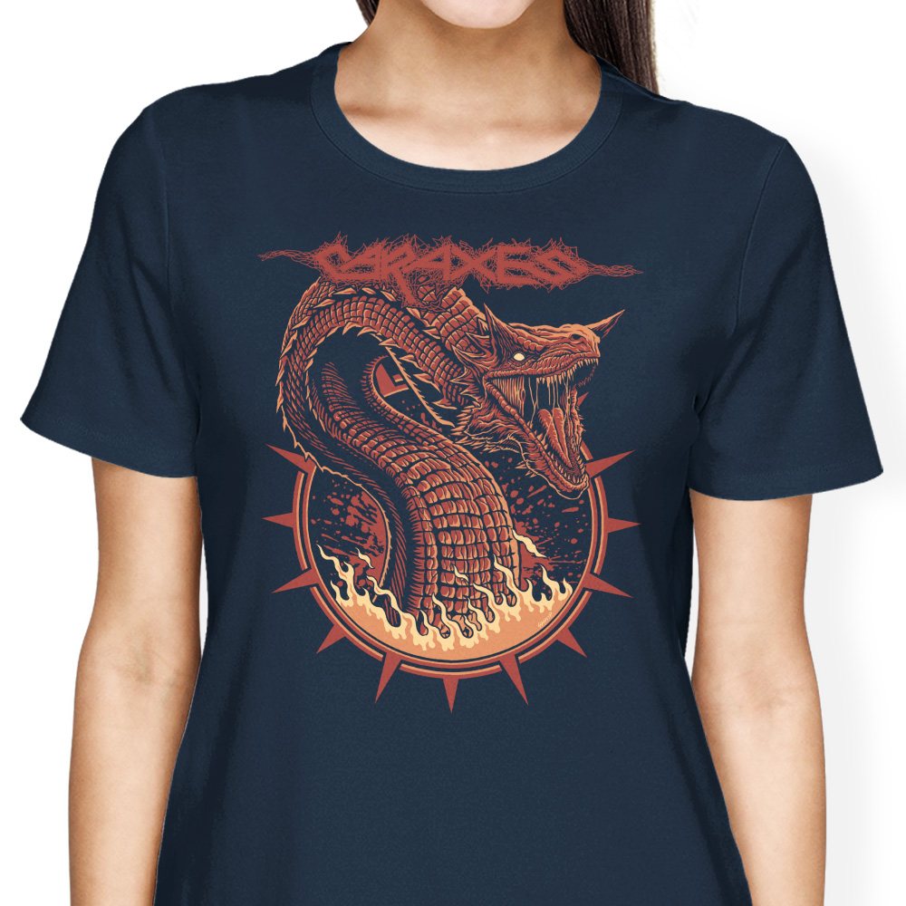 The Blood Wyrm Women's Apparel - Adult & Kids T-Shirts, Sweatshirts & Hoodies apparel design preview 2