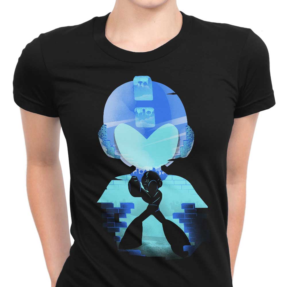 The Blue Bomber Women's Apparel - Adult & Kids T-Shirts, Sweatshirts & Hoodies apparel design preview 1