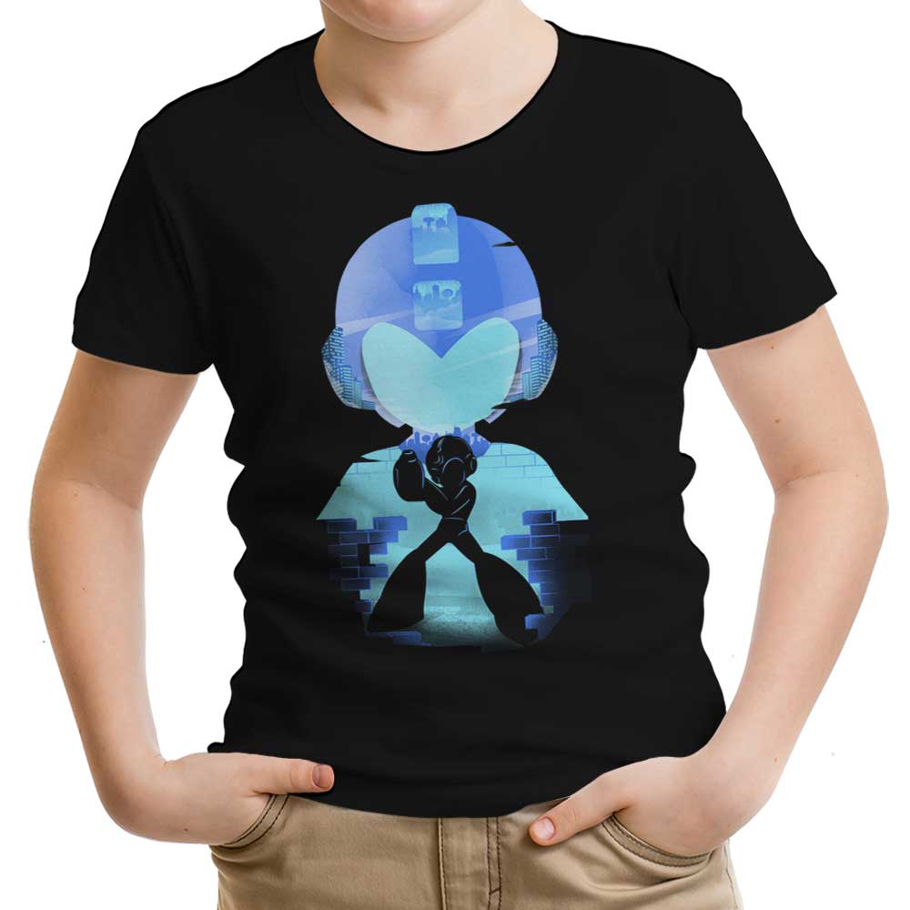 The Blue Bomber Youth Apparel - Adult & Kids T-Shirts, Sweatshirts & Hoodies apparel design preview 1