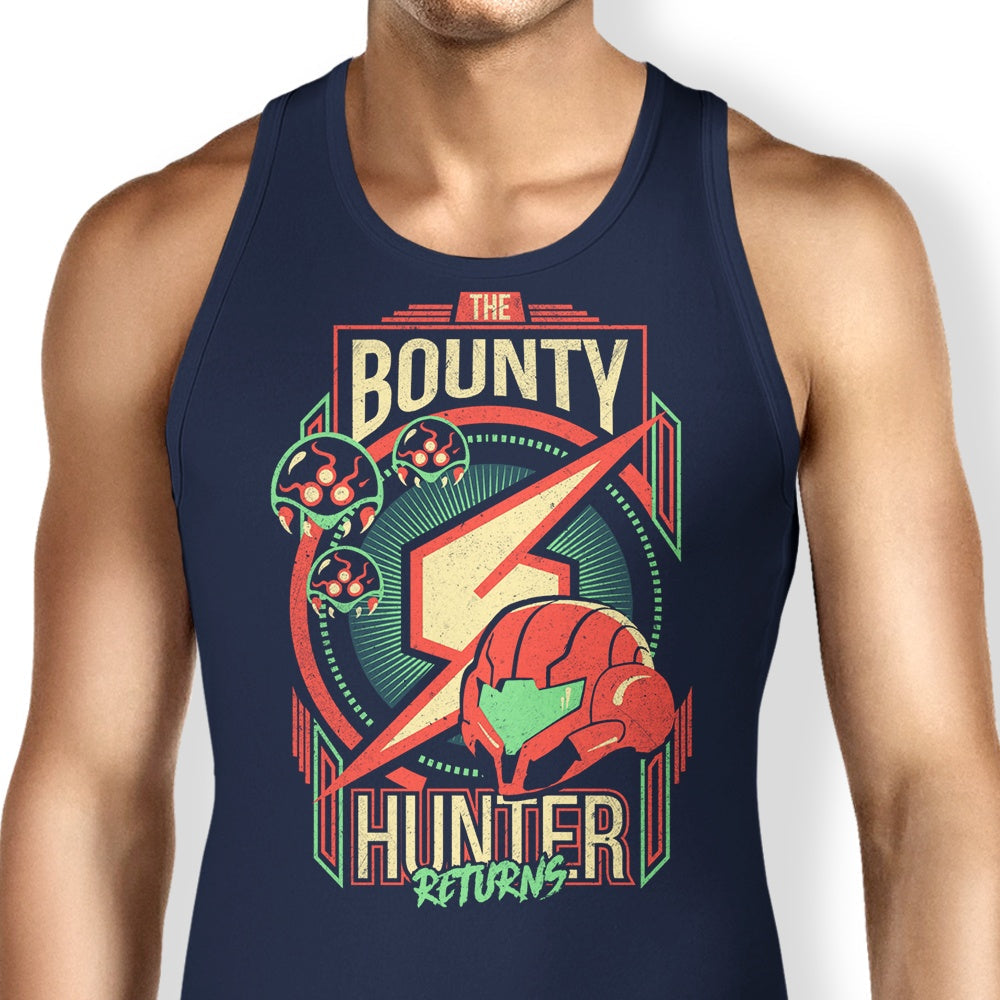 The Bounty Hunter Returns Tank Top - Adult & Kids T-Shirts, Sweatshirts & Hoodies apparel design preview 1