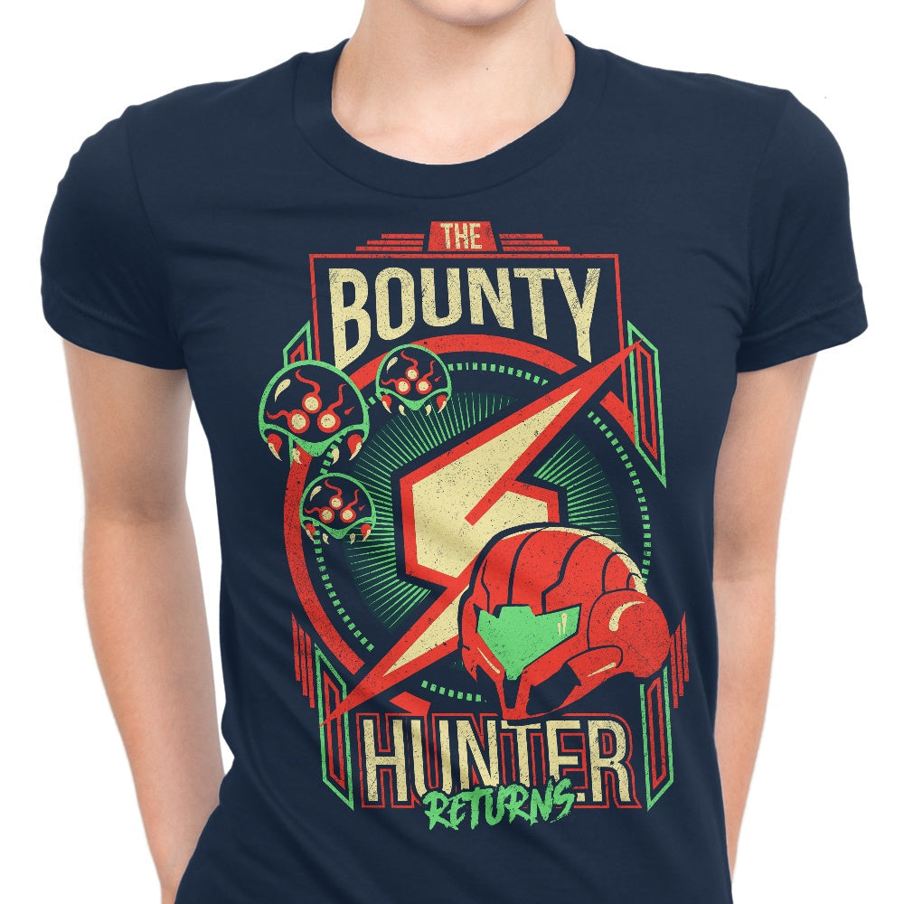 The Bounty Hunter Returns Women's Apparel - Adult & Kids T-Shirts, Sweatshirts & Hoodies apparel design preview 1