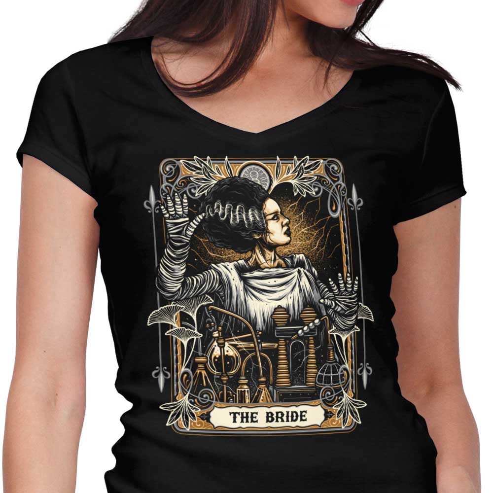 The Bride Women's V-Neck - Adult & Kids T-Shirts, Sweatshirts & Hoodies apparel design preview 1