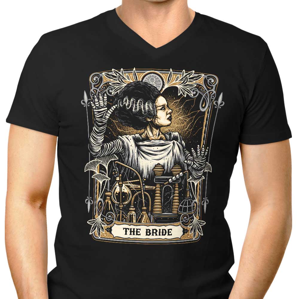 The Bride Men's V-Neck - Adult & Kids T-Shirts, Sweatshirts & Hoodies apparel design preview 1