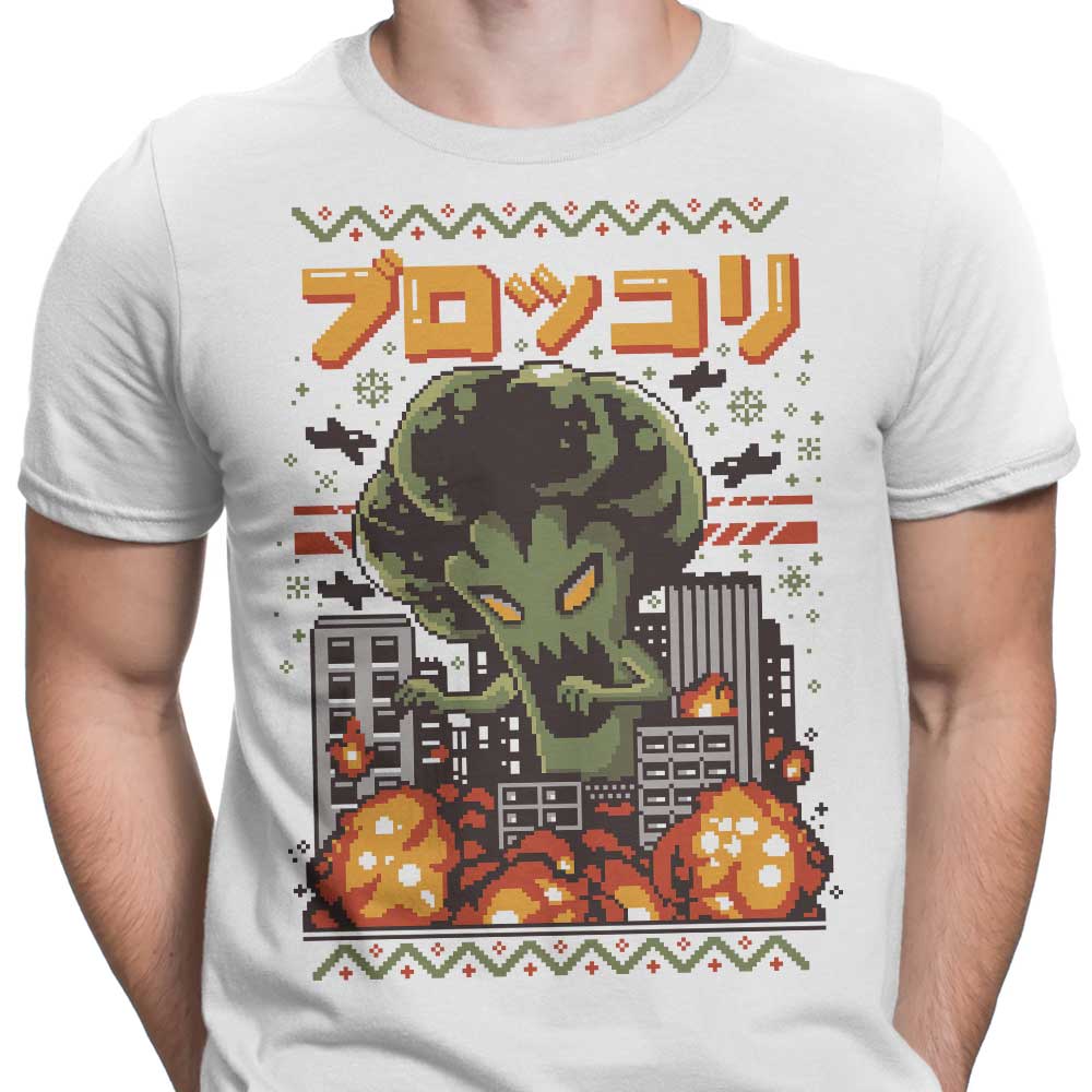 The Broccoli Christmas Men's Apparel - Adult & Kids T-Shirts, Sweatshirts & Hoodies apparel design preview 2