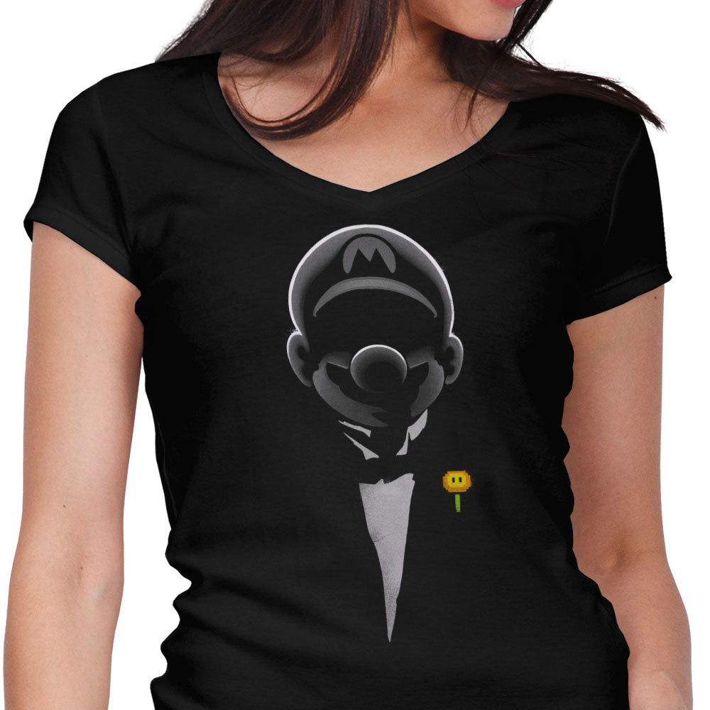 The Brother Women's V-Neck - Adult & Kids T-Shirts, Sweatshirts & Hoodies apparel design preview 1