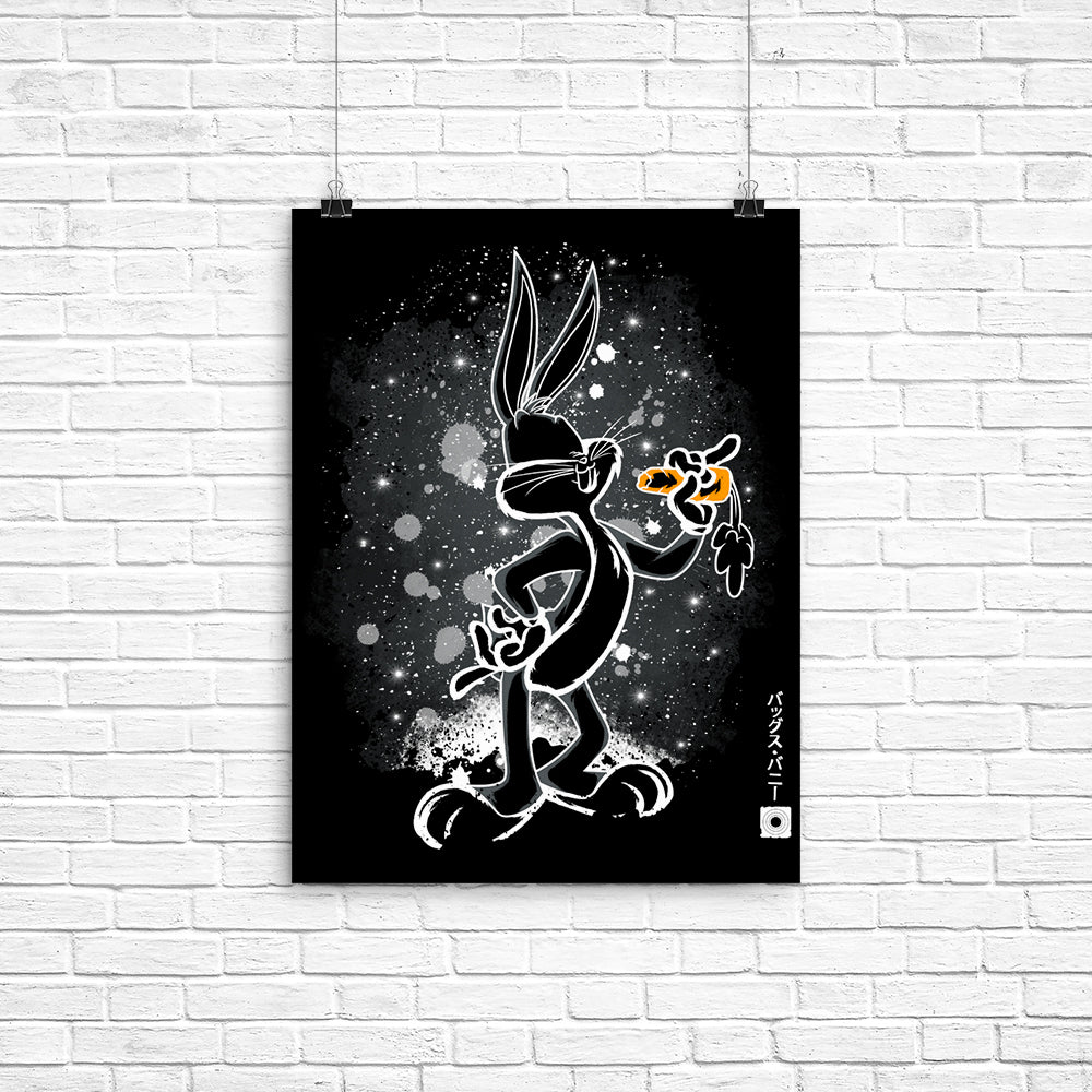 The Bunny Poster - Adult & Kids T-Shirts, Sweatshirts & Hoodies apparel design preview 1