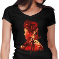 The Burning Spark Women's V-Neck - Adult & Kids T-Shirts, Sweatshirts & Hoodies apparel design preview 1