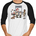 The Busters Are In 3/4 Sleeve Raglan - Adult & Kids T-Shirts, Sweatshirts & Hoodies apparel design preview 1