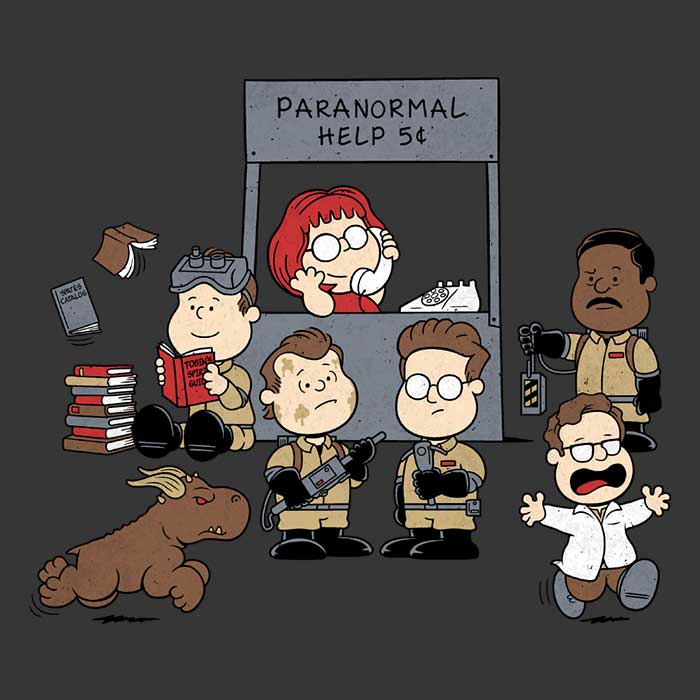 The Busters Are In Ringer - Adult & Kids T-Shirts, Sweatshirts & Hoodies apparel design preview 2